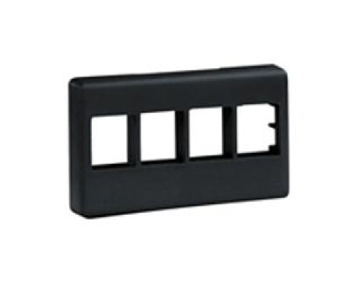 PANDUIT  NK4MFWH               NetKey Furniture Faceplate 4 Port White