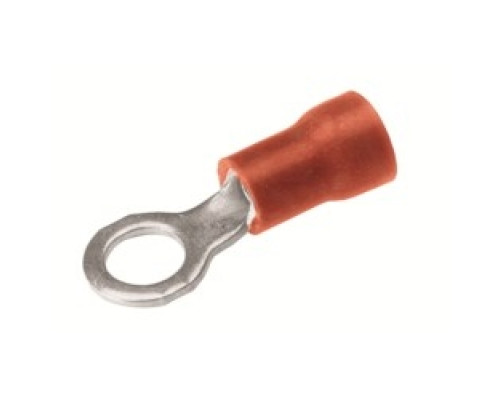 BURNDY  TP1610  509484              Copper Terminal, Ring Tongue, 22-16 AWG, #8-#10 Stud, Vinyl Insulated, Tin Plated
