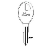 KABA ILCO CORP  DA31 NP A04  X210              Vehicle Key Blank, Brass, Nickel Plated, 4 Price Group, For Infiniti/Nissan, Nissan, Subaru