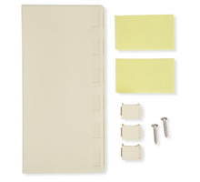 BELDEN  AX105352-EW               1-PORT SIDE ENTRY BOX, W/OUT SHUTTER DOOR KEY CONNECT, ELECTRIC WHITE