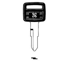 KABA ILCO CORP  HON31AP NP A13               Vehicle Key Blank, Natural Brass, 13 Price Group, For Honda Motorcycle