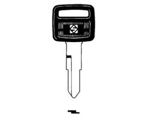 KABA ILCO CORP  HON31AP NP A13               Vehicle Key Blank, Natural Brass, 13 Price Group, For Honda Motorcycle