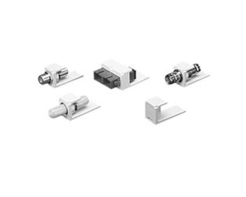PANDUIT  CMBWH-X               Mini-Com Blank Module 1 Port White