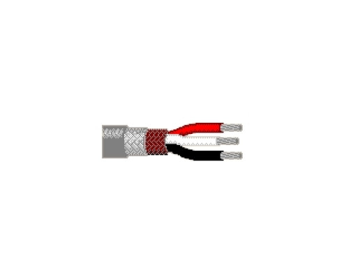 BELDEN BAV  8403 0601000               Multi-Conductor - Three-Conductor, Low-Impedance Cable 3 20 AWG PE Shield PVC Chrome