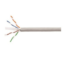 COMMSCOPE SYSTIMAX SOLUTIONS  700211931  1071E SLT C6 4/23 U/UTP W1000              GigaSPEED XL 1071E ETL Cat 6 Cable, 23 AWG, 4 Pair, U/UTP Unshielded, Bare Copper, Solid Conductor, Non-Plenum, PVC Jacket, Slate