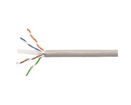 COMMSCOPE SYSTIMAX SOLUTIONS  700211931  1071E SLT C6 4/23 U/UTP W1000              GigaSPEED XL 1071E ETL Cat 6 Cable, 23 AWG, 4 Pair, U/UTP Unshielded, Bare Copper, Solid Conductor, Non-Plenum, PVC Jacket, Slate