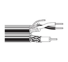 BELDEN BAV  9265 0101000               Composite - ENG, EFP and CCTV Cable 1 SH PR22 AWG,1 75 OHM Coax Black