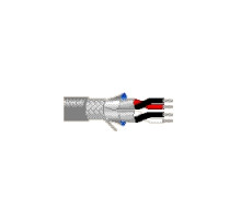 BELDEN  8162 060500               Multi-Conductor - Low Capacitance Computer Cable for EIA RS-232/422 & Digital 2 FS PR 24 AWG FHDPE SH PVC Chrome