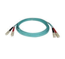 TRIPP LITE N806-03M        10Gb Duplex Multimode 50/125 OM3 LSZH Fiber Patch Cable SC/SC - Aqua, 3M 10-ft.