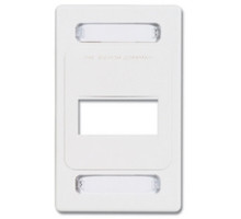 SIEMON COMPANY  MX-FP-S-03-02               Faceplate, Single Gang, 3 Openings, MX, White