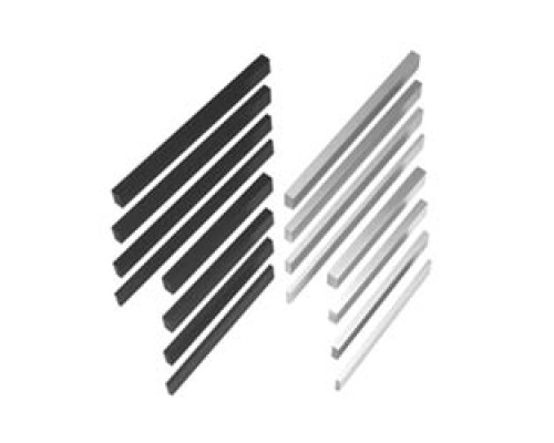 SECURITRON MAGNALOCK CORP  SFP-3/8BK-8               SFP-3/8BK-8          STOP FILLER PLATE,BLACK    3/8