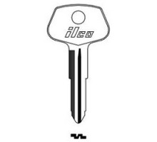 KABA ILCO CORP  TR28 NP A04  X37              Vehicle Key Blank, Brass, Nickel Plated, 4 Price Group, For Toyota
