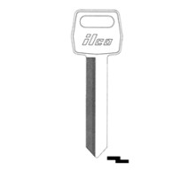 KABA ILCO CORP  H54-NP NP A36  IAE00002072              Vehicle Key Blank, Brass, Nickel Plated, 36 Price Group, For Ford, Mazda