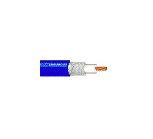 BELDEN  7503A G7X500               Coax - 75 Ohm Flex Vision Coax Cable 20 AWG FMDPE BRD PVC Blue, Matte
