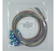 COMPULINK  12LCUPCOS2-3M               Kit of 12 Pigtails for Splicing, LC to Open End, Single-mode OS2, 3 Meters Long
