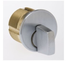 KABA ILCO CORP  7201TK1-10               Mortise Lock Cylinder, Turn Knob, Standard Cam, 1.15