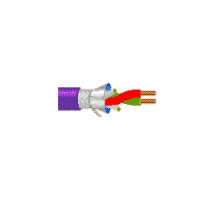 BELDEN  1360A 0031000               Multi-Conductor - DataBus ISA/SP-50 PROFIBUS Cable 1-Pair 22 AWG FRFPE FRPE SH PVC Chrome