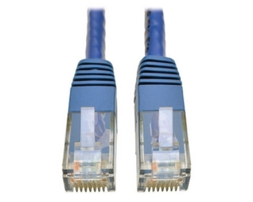 TRIPP LITE N200-020-BL        Cat6 Gigabit Molded Patch Cable RJ45 M/M , Blue, 20 ft.