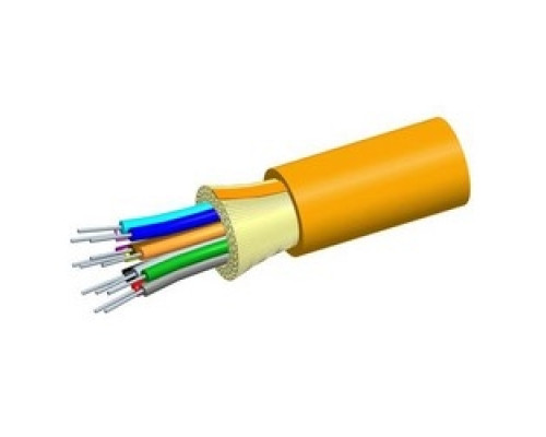 COMMSCOPE ENTERPRISE SOLUTIONS  700009400  P-012-DS-6F-FSUOR              Plenum Distribution Cable, 12 Fiber Optispeed, OM1 Multimode, Tight Buffered, Non-Armored, Orange Jacket