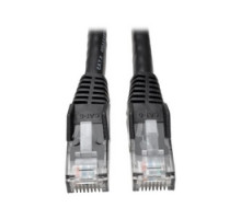 TRIPP LITE N201-005-BK50BP        Cat6 Gigabit Snagless Molded Patch Cable RJ45 M/M , Black, 5 ft., 50-Piece Bulk Pack