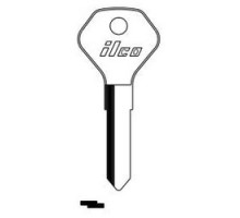 KABA ILCO CORP  X90 NP A13               Vehicle Key Blank, Brass, Nickel Plated, 13 Price Group, For Kawasaki
