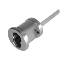 GENERAL LOCK  RC-IC7-LZ 26D               Rim Interchangeable Core Housing, 7-Pin, Lazy Motion Tailpiece, Solid Brass, Satin Chrome, For 7-Pin Core