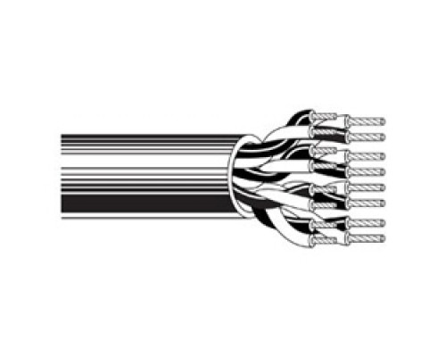 BELDEN  9742 0603000               Multi-Conductor - Audio, Control and Instrumentation Cable 15-Pair 18 AWG PVC PVC Chrome