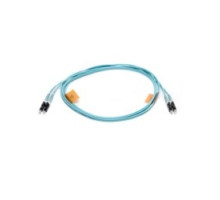CORNING  050502Q5120001M               Fiber Optic Jumper, 2 F, LC Duplex to LC Duplex, Zipcord Cable, Riser, 2.0 mm legsStandard LC Duplex MM / Standard LC Duplex MM, OM4 50um, 2F, Zipcord Riser, Standard Aqua Jacket 1 Meters