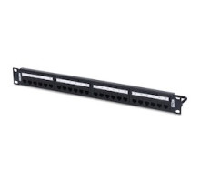 BELDEN RVAPPF1U24BK        10GX REVConnect Patch Panel 24-port, 1U, Black Preloaded