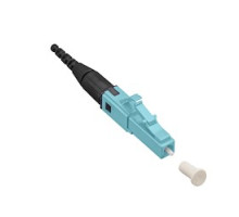 LEVITON  499LC-AQ9               FASTSPLICE LC OM3/4 AQA 12PK PC POLISH CONNECTOR 900UM  FASTSPLICE