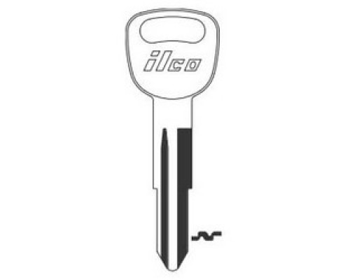 KABA ILCO CORP  KK5 NP A06  AF00007332              Vehicle Key Blank, Brass, Nickel Plated, 6 Price Group, For Kia
