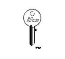 KABA ILCO CORP  HV61 NP A13               Vehicle Key Blank, Steel, Nickel Plated, 13 Price Group, For Renault, Simca/Talbot/Matra
