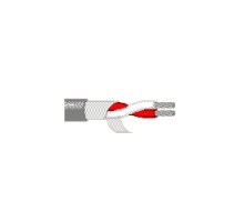 BELDEN BAV  8790 060500               Multi-Conductor - Single-Pair Cable 1-Pair18 AWG PVC Shield PVC Chrome