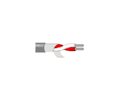 BELDEN BAV  8790 060500               Multi-Conductor - Single-Pair Cable 1-Pair18 AWG PVC Shield PVC Chrome