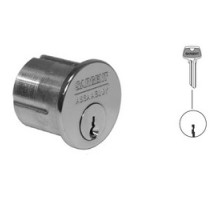 SARGENT  41 32D LE 1-BIT               Mortise Cylinder Lock, 6-Pin, 1-1/8