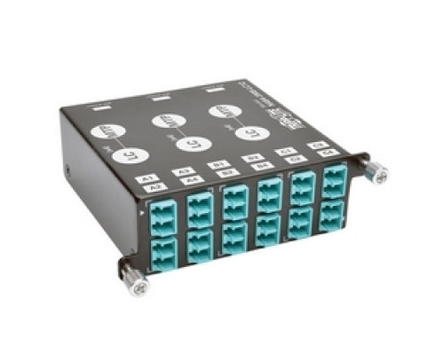 TRIPP LITE N484-3M8-LC12        40 GB to 10 GB Breakout Cassette, x3 8-Fiber MTP/MPO to x12 LC Duplex, Type-B Polarity