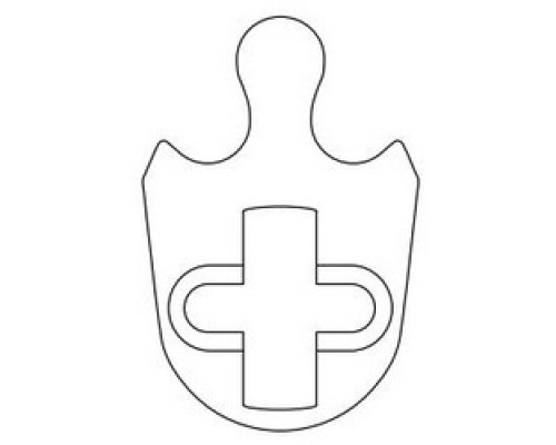 GENERAL LOCK  CL CAM               Mortise Cylinder Cam, Cloverleaf, For Standard Cylinder