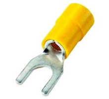 THOMAS & BETTS  KV10-10F-T               Vinyl Fork Wire Range 12-10 Bolt Hole #10