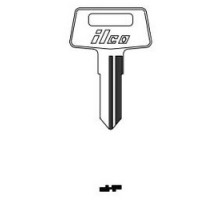 KABA ILCO CORP  X257 NP A07               Vehicle Key Blank, Brass, Nickel Plated, 7 Price Group, For Kawasaki