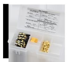 CORNING 95-05X-KY-Z        UniCam Secure Keyed LC Connector, organizer pack, 62.5 um multimode OM1 Yellow