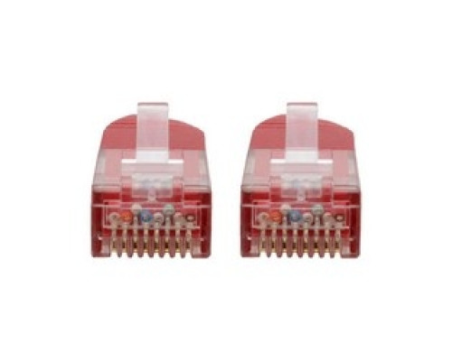 TRIPP LITE N200-006-RD        Premium Cat5/5e/6 Gigabit Molded Patch Cable, 24 AWG, 550 MHz/1 Gbps RJ45 M/M , Red, 6 ft.