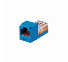 PANDUIT  CJ588BUY               UTP RJ45 Cat 5e Leadframe Jack Module Blue