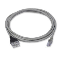BELDEN  AX101965               Copper Patchcord, Non-modular, Commercial, CBL ASSY 24-4PR STRANDED, BIX/BIX CAT5E T568A 8FT GREY, GIGABIX 5E