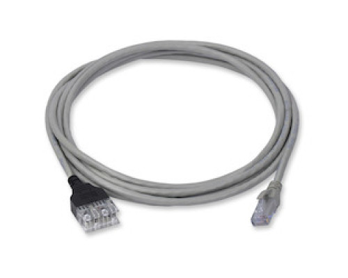 BELDEN  AX101968               Copper Patchcord, Non-modular, Commercial, CBL ASSY 24-4PR STRANDED, BIX/BIX CAT5E T568A 25FT GREY, GIGABIX 5E