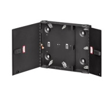 LEVITON 5WSML-2C        Sdx Small Wall-Mount Patch And Splice Enclosure, Empty, Accepts Two Sdx Adapter Plates, Splice Modules, Or Mtp Cassettes, Up To 48F Termination Using Lc .