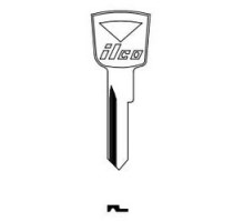 KABA ILCO CORP  1127DP NP A04  AL3034401B              Vehicle Key Blank, Primary, Brass, Nickel Plated, 4 Price Group, For Ford