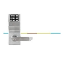 ALARM LOCK SYSTEMS INC  DL2800/10B               Door Lock, Digital, Standard Key Override, Non-Handed, 200 User Code, 1-5/8 to 1-7/8