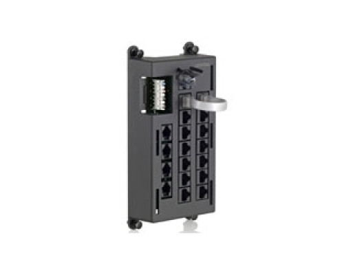 LEVITON 476TL-T12        Telephone Input Distribution Panel TIDP , cULus, Low-profile/HighDensity Interconnect Panel