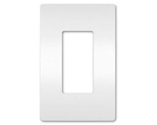 PASS & SEYMOUR  RWP26W               Screwless Wallplate, 1-Gang, 3.15
