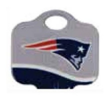 KABA ILCO CORP  KW1-NFL-PATRIOTS A46               Decorative Key Blank, NFL Team Key, Kwikset/Titan, Patriots Logo, KW1 Keyway, 46 Price Group